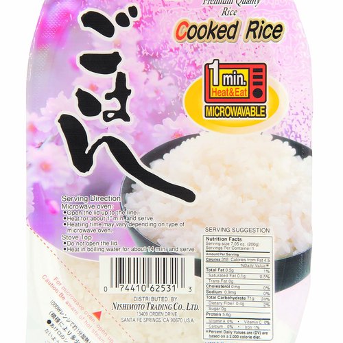 Shirakiku Cooked Rice