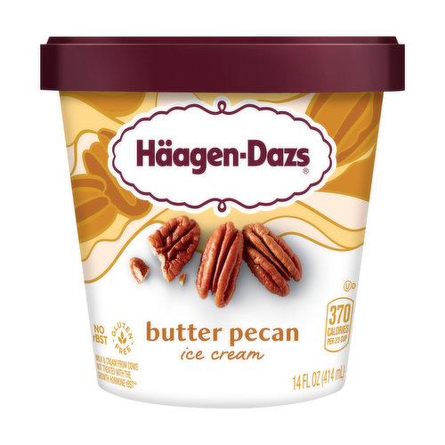Haagen-Dazs Ice Cream, Butter Pecan