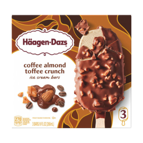 Haagen-Dazs Bars, Coffee Almond Crunch