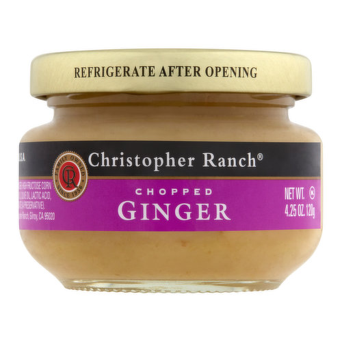 Ginger, Chopped