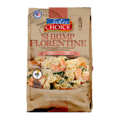 Tastee Choice Shrimp Florentine