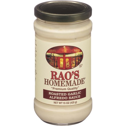 Rao's Premium Roasted Garlic Alfredo Sauce