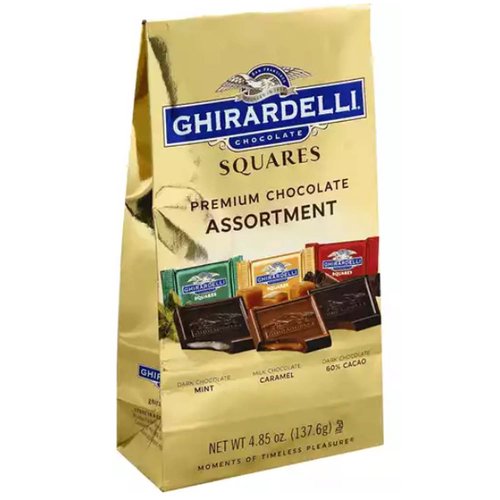 Ghirardelli Chocolate Squares, Premium Assortment, Bag