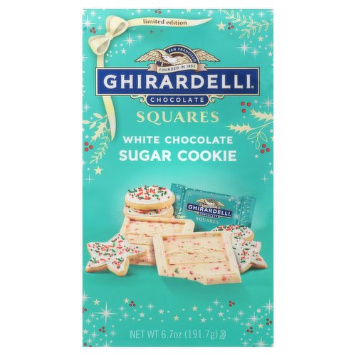 Christmas Ghirardelli Wc Sugar Cky Bg