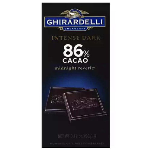 Ghirardelli Dark Chocolate Bar, 86% Cacao