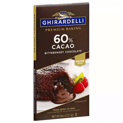 Ghirardelli Premium 60% Cacao Baking Bar