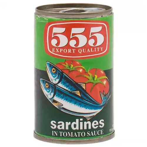 555 Sardines In Tomato Sauce