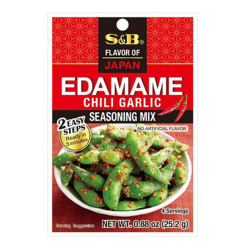 S&B Edamame Chili Garlic Seasoning Mix
