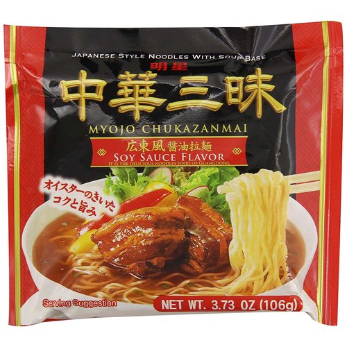 Myojo Chuka Zanmai Noodles, Soy Sauce Flavor