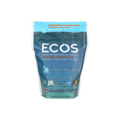 Ecos Lndry Pods Free & Clear