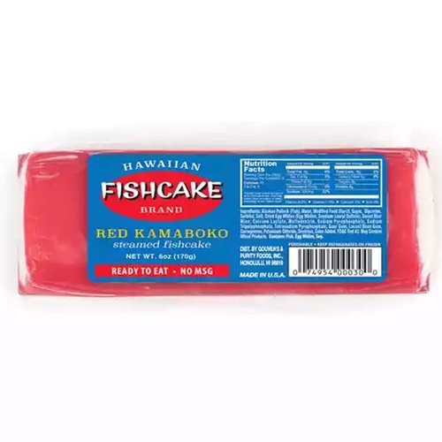 Hawaiian Brand Red Kamaboko Fishcake