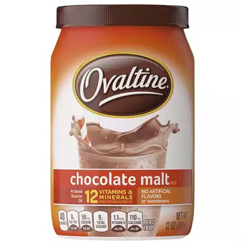 Ovaltine Chocolate Malt Drink Mix