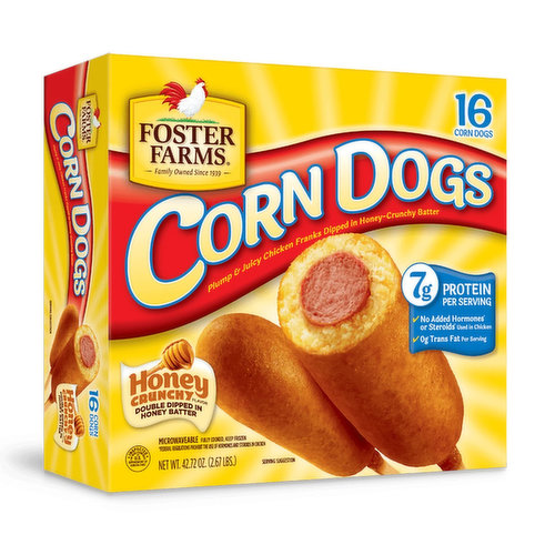 Foster Farms Honey Crunchy Corn Dogs