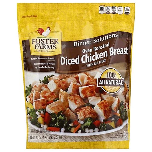 Foster Farms Diced Chicken Breast