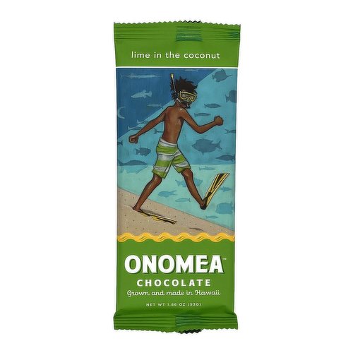 Onomea Chocolate Bar, Lime In The Coconut