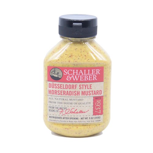 Schaller & Weber Dusseldorf Style Horseradish Mustard