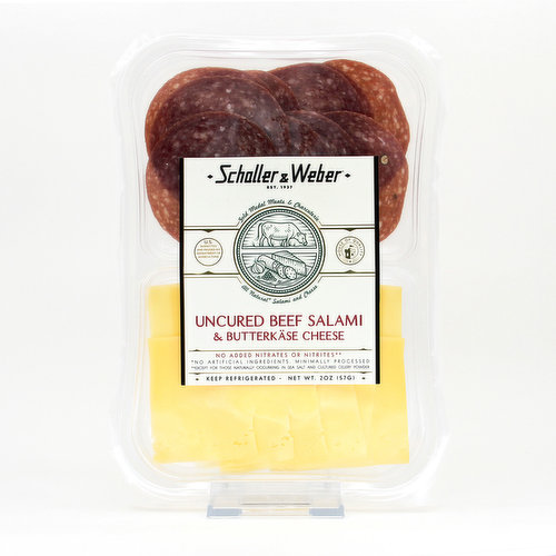 Schaller & Weber Snacks Tray Beef Salami