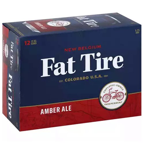 New Belgium Fat Tire, Cans (6-pack)