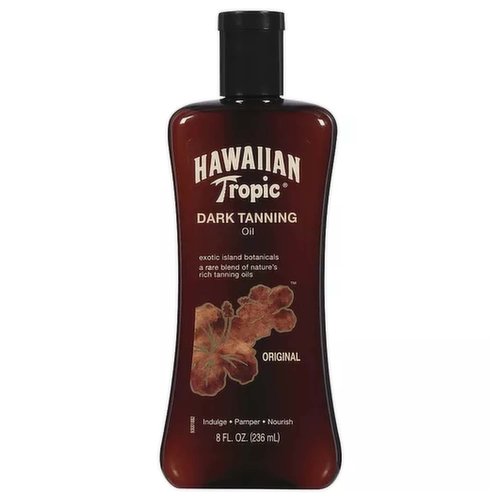 Hawaiian Tropic Dark Tanning Oil, Original Foodland