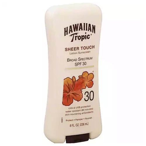 Hawaiian Tropic Sheer Touch Sunscreen Lotion, SPF 30