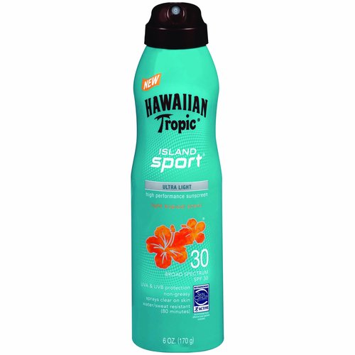 Hawaiian Tropic Island Sport Sunscreen, SPF 30