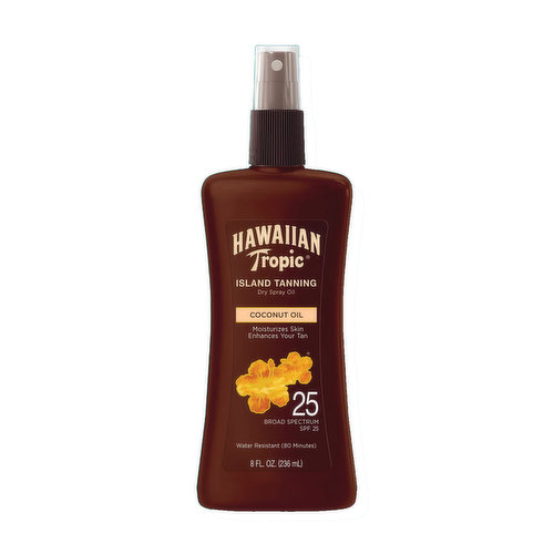 Hawaiian Tropic Tanning Oil SPF 25 Spray