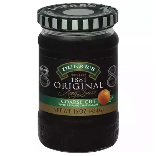 Duerr's Marmalade, Coarse Cut, Seville Orange