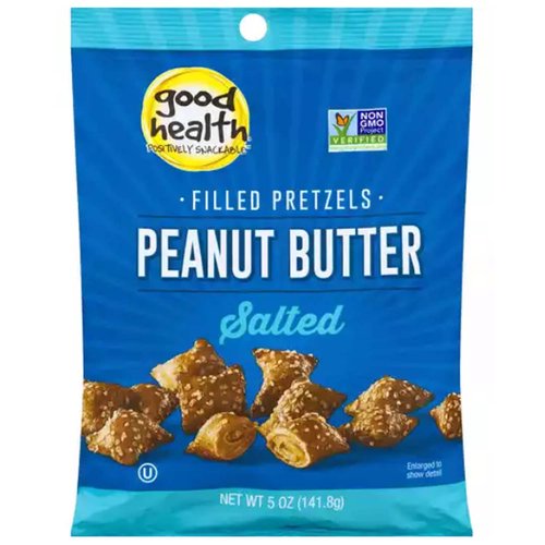 Good Health Salted Pretzels, Peanut Butter Filled