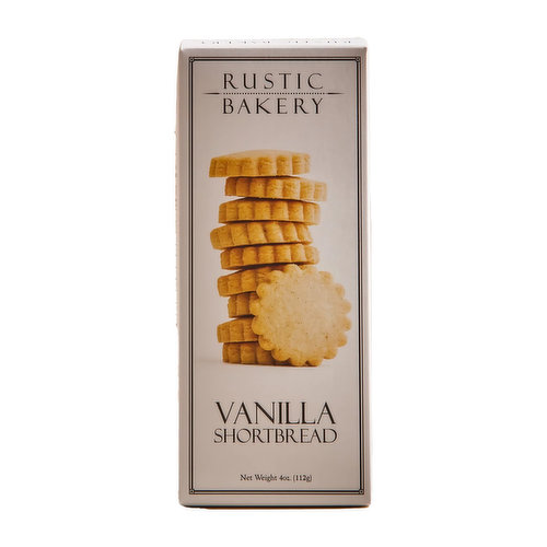 Rustic Bakery Cookie Vanilla Shortbread