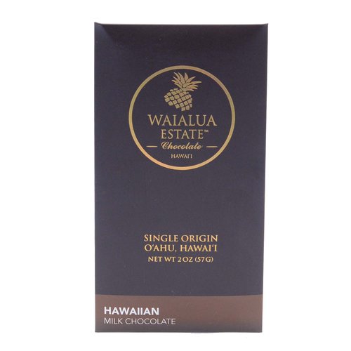 Waialua Milk Chocolate Bar, 50%