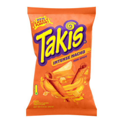 Takis Intense Nacho Flavored Tortilla Chips