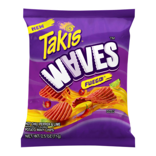 Takis Fuego Potato Crisps Hot Chili Pepper & Lime