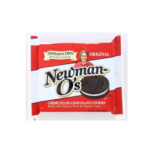 Newman's Own O's Creme Filled Cookies, Original