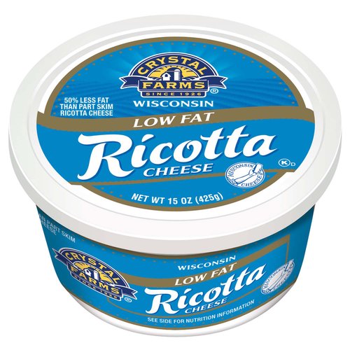 Crystal Farms Whole Milk Ricotta Cheese