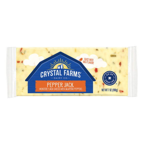 Crystal Farms Pepper Jack Cheese