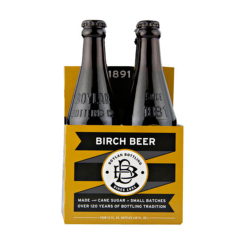 Boylan Soda Birch Beer (4-pack)