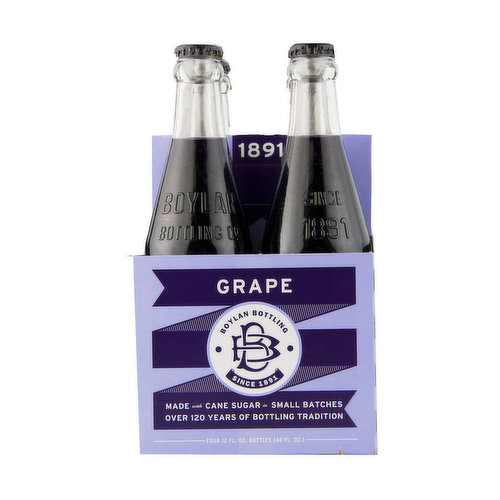 Boylan Soda Grape (4-pack)