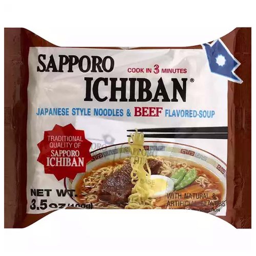 Sapporo Ichiban Noodles, Beef