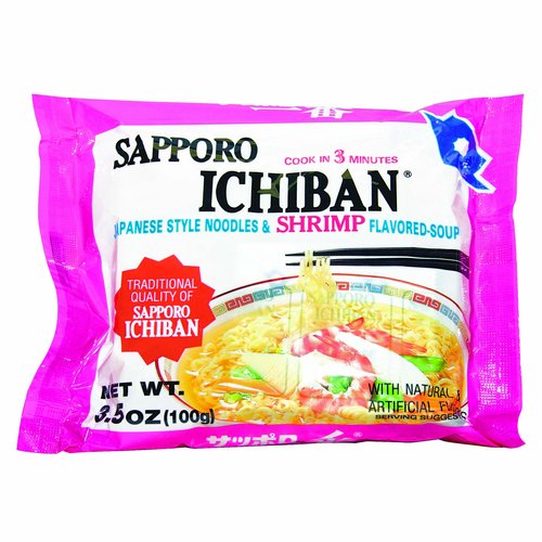 Sapporo Ichiban Noodles, Shrimp