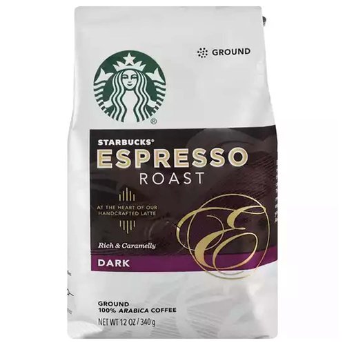 Starbucks Espresso Dark Roast Coffee, Ground