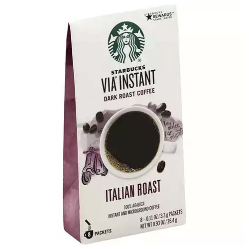 Starbucks Via Instant Italian Roast Coffee