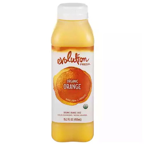 Evolution Fresh Organic Orange Juice, Cold-Pressed