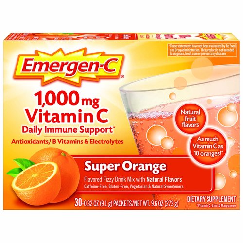 Emergen-C Super Orange Drink Mix