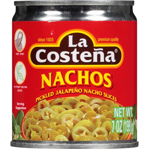 La Costena Pickled Jalapeno Nacho Slices