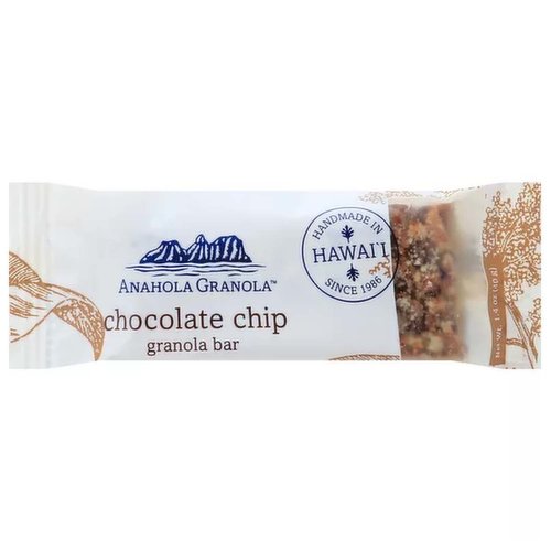 Anahola Granola Bar, Chocolate Chip