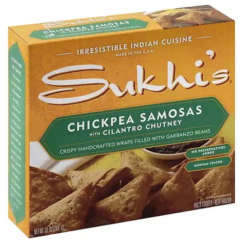 Sukhi's Garbonza Samosas