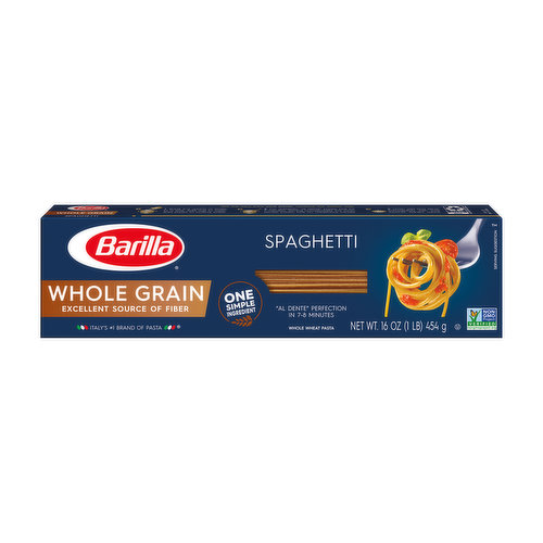 Barilla Whole Grain Spaghetti Pasta