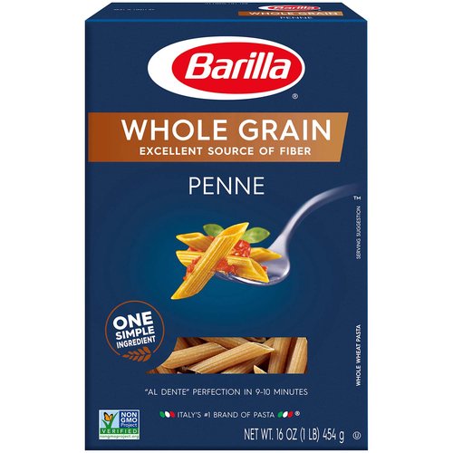 <ul>
<li>Great Taste</li>
<li>Al Dente Perfection in 9–10 Minutes</li>
<li>Italy's #1 Brand of Pasta</li>
<li>One Simple Ingredient</li>
</ul>