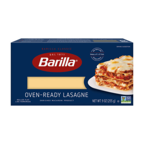 Barilla Oven-Ready Lasagna Pasta