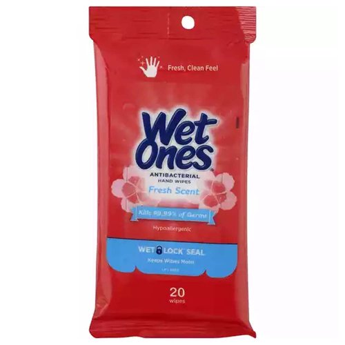 Wet Ones Fresh Antibacterial Wipes